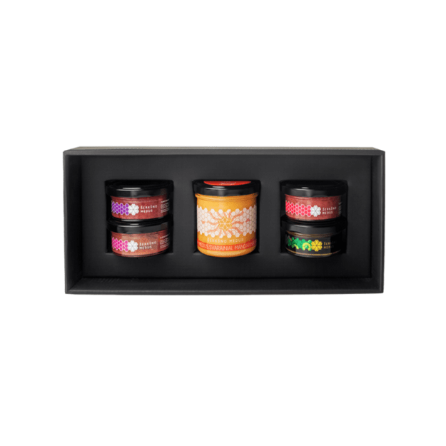 Medaus rinkinys „Solidus” (3 vnt. po 200 g medaus)