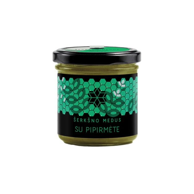 Medaus dovana juodoje dėžutėje (200 g medaus) 4