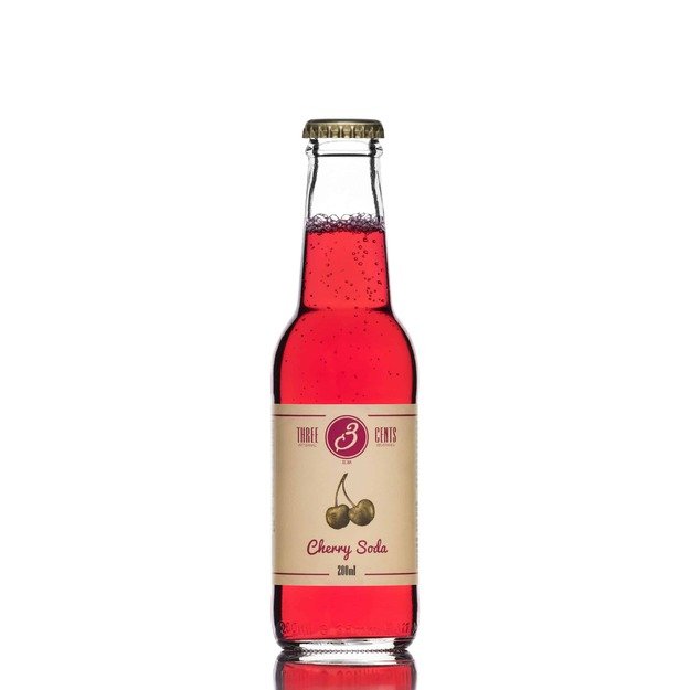 THREE CENTS Cherry Soda limonadas