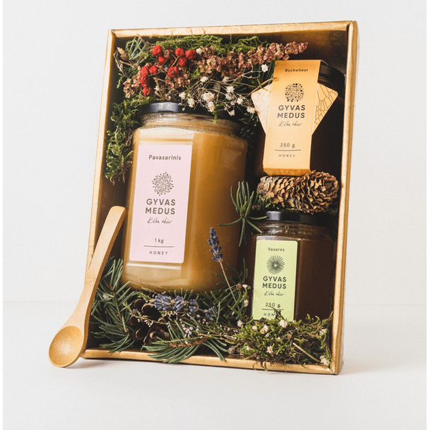 Kalėdinis medaus rinkinukas